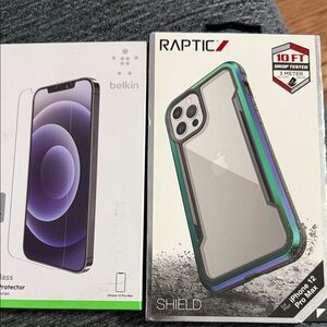 Bundle for iPhone 12 Pro Max - Cover and screen protector